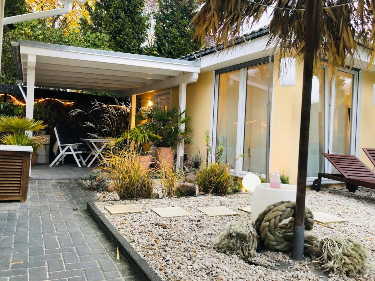 Apartment Tinyhouse Mit Pool, Outdoor Whirlpool Und Garten Petershagen-Eggersdorf 外观 照片
