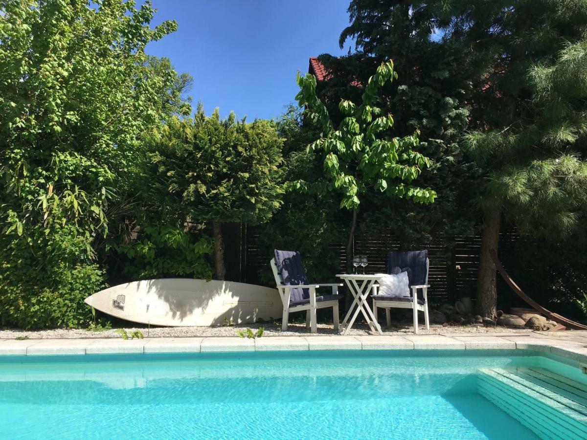 Apartment Tinyhouse Mit Pool, Outdoor Whirlpool Und Garten Petershagen-Eggersdorf 外观 照片